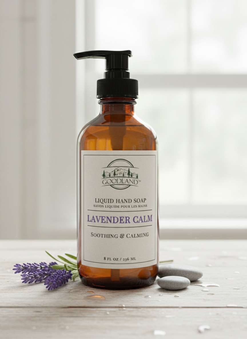 Lavender Calm Liquid Hand Soap - GOODLAND™ Soap & Body Products